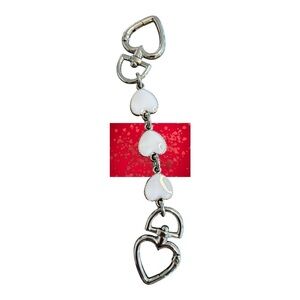 Pink hearts strap extender for handbags. Non branded- NWOT